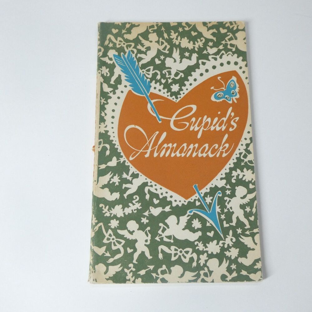 Cupid’s Almanack - Vintage Love Saying Book 1956 Peter Pauper Press